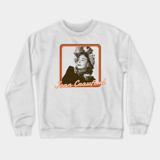 joan crawford classic retro Crewneck Sweatshirt